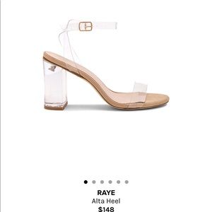 RAYE Clear Heels, Best Seller on Revolve